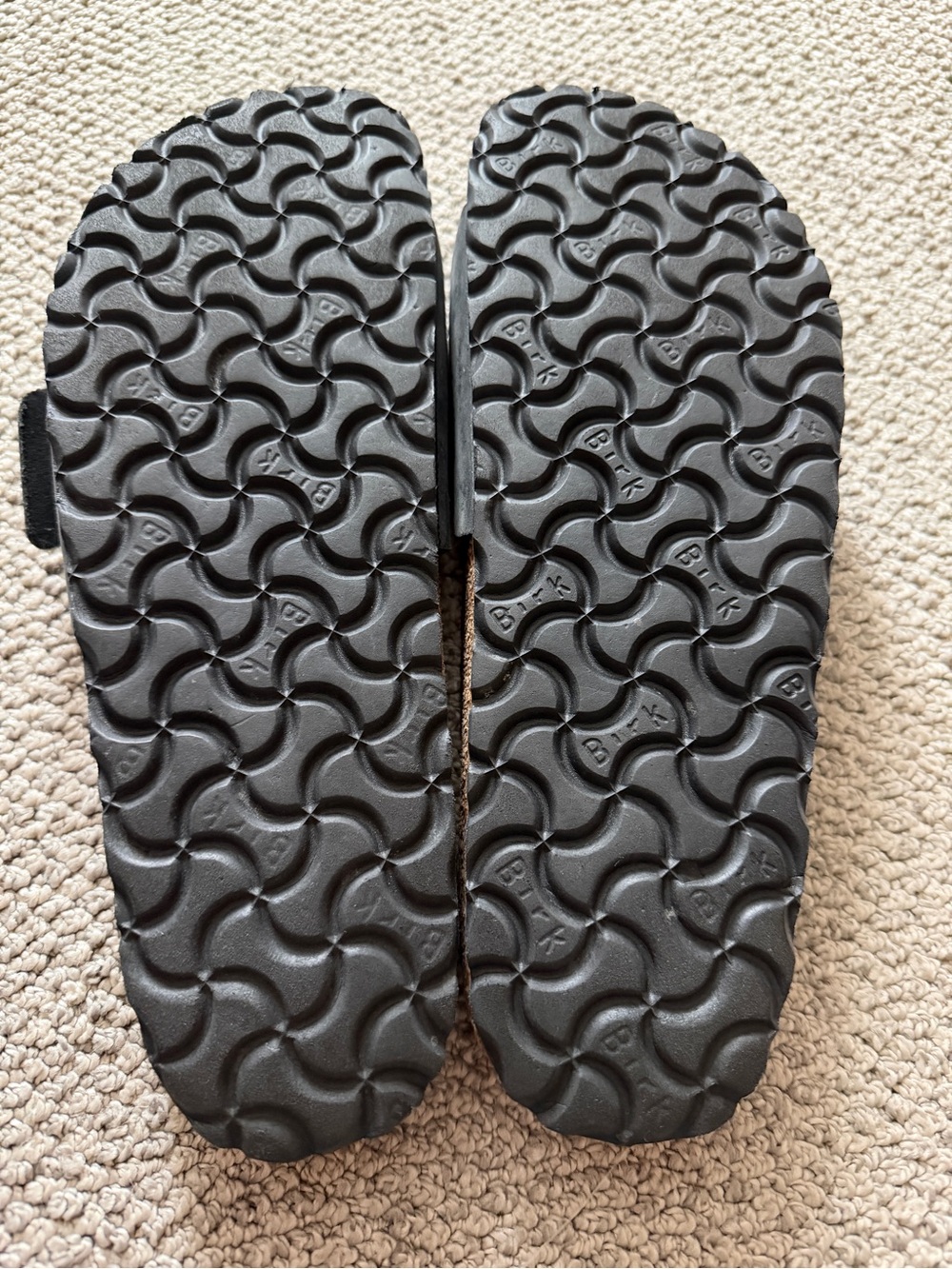 Birkenstock Black Single-Buckle Slide Sandals - Picture 3 of 3